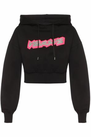 Krótka bluza z logo, zdjęcie 1 Krótka bluza z logo od Versace Versus